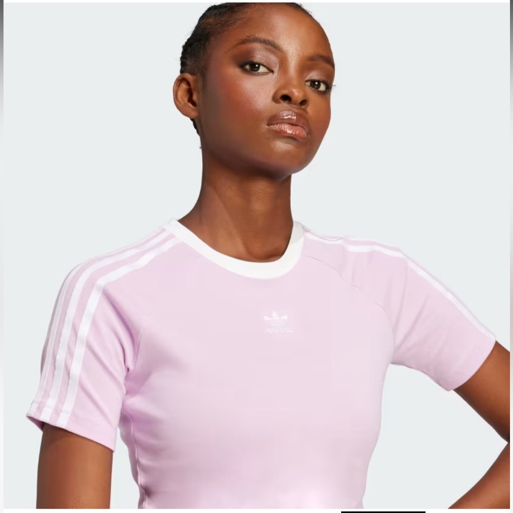 🆕 Adidas Originals 3 Stripe Baby Tee